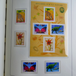 Collection timbres de France 1993-2002 neufs en album lux. Collection timbres de France 1993-2002 neufs en album lux.