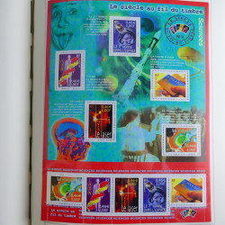 Collection timbres de France 1993-2002 neufs en album lux. Collection timbres de France 1993-2002 neufs en album lux.