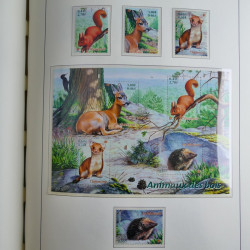 Collection timbres de France 1993-2002 neufs en album lux. Collection timbres de France 1993-2002 neufs en album lux.