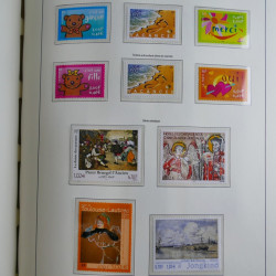 Collection timbres de France 1993-2002 neufs en album lux. Collection timbres de France 1993-2002 neufs en album lux.
