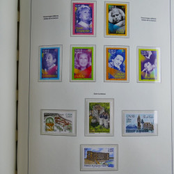 Collection timbres de France 1993-2002 neufs en album lux. Collection timbres de France 1993-2002 neufs en album lux.