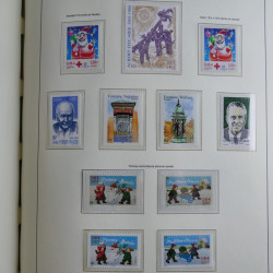 Collection timbres de France 1993-2002 neufs en album lux. Collection timbres de France 1993-2002 neufs en album lux.