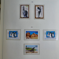 Collection timbres de France 1993-2002 neufs en album lux. Collection timbres de France 1993-2002 neufs en album lux.