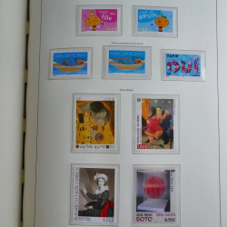 Collection timbres de France 1993-2002 neufs en album lux. Collection timbres de France 1993-2002 neufs en album lux.