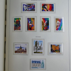 Collection timbres de France 1993-2002 neufs en album lux. Collection timbres de France 1993-2002 neufs en album lux.