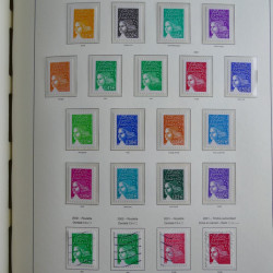 Collection timbres de France 1993-2002 neufs en album lux. Collection timbres de France 1993-2002 neufs en album lux.