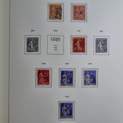 Collection timbres de France 1993-2002 neufs en album lux. Collection timbres de France 1993-2002 neufs en album lux.