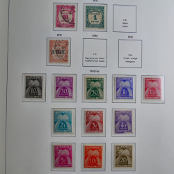 Collection timbres de France 1993-2002 neufs en album lux. Collection timbres de France 1993-2002 neufs en album lux.