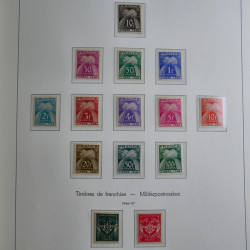 Collection timbres de France 1993-2002 neufs en album lux. Collection timbres de France 1993-2002 neufs en album lux.