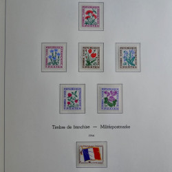 Collection timbres de France 1993-2002 neufs en album lux. Collection timbres de France 1993-2002 neufs en album lux.