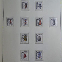 Collection timbres de France 1993-2002 neufs en album lux. Collection timbres de France 1993-2002 neufs en album lux.