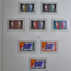 Collection timbres de France 1993-2002 neufs en album lux. Collection timbres de France 1993-2002 neufs en album lux.