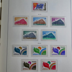 Collection timbres de France 1993-2002 neufs en album lux. Collection timbres de France 1993-2002 neufs en album lux.