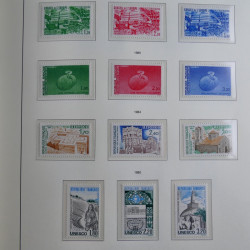 Collection timbres de France 1993-2002 neufs en album lux. Collection timbres de France 1993-2002 neufs en album lux.