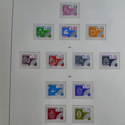 Collection timbres de France 1993-2002 neufs en album lux. Collection timbres de France 1993-2002 neufs en album lux.