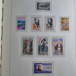 Collection timbres de France 1967-1992 neufs en album lux. Collection timbres de France 1967-1992 neufs en album lux.