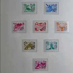 Collection timbres de France 1967-1992 neufs en album lux. Collection timbres de France 1967-1992 neufs en album lux.