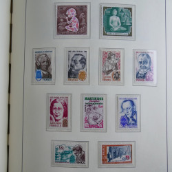 Collection timbres de France 1967-1992 neufs en album lux. Collection timbres de France 1967-1992 neufs en album lux.