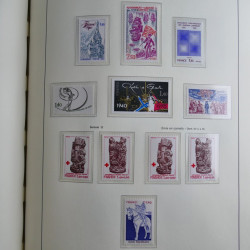 Collection timbres de France 1967-1992 neufs en album lux. Collection timbres de France 1967-1992 neufs en album lux.