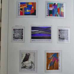 Collection timbres de France 1967-1992 neufs en album lux. Collection timbres de France 1967-1992 neufs en album lux.