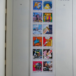Collection timbres de France 1967-1992 neufs en album lux. Collection timbres de France 1967-1992 neufs en album lux.