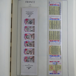 Collection timbres de France 1967-1992 neufs en album lux. Collection timbres de France 1967-1992 neufs en album lux.