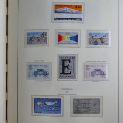 Collection timbres de France 1967-1992 neufs en album lux. Collection timbres de France 1967-1992 neufs en album lux.
