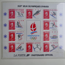 Collection timbres de France 1967-1992 neufs en album lux. Collection timbres de France 1967-1992 neufs en album lux.