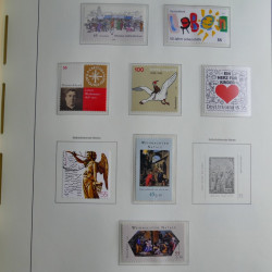Collection timbres d'Allemagne Fédérale 2008-2015 neufs et oblitérés en album lux. Collection timbres d'Allemagne Fédérale 2008-2015 neufs et oblitérés en album lux.