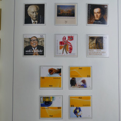 Collection timbres d'Allemagne Fédérale 2008-2015 neufs et oblitérés en album lux. Collection timbres d'Allemagne Fédérale 2008-2015 neufs et oblitérés en album lux.