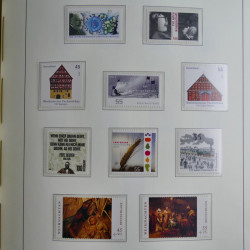Collection timbres d'Allemagne Fédérale 2008-2015 neufs et oblitérés en album lux. Collection timbres d'Allemagne Fédérale 2008-2015 neufs et oblitérés en album lux.