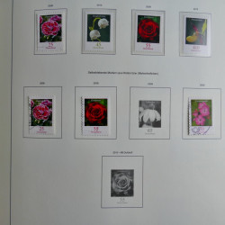 Collection timbres d'Allemagne Fédérale 2008-2015 neufs et oblitérés en album lux. Collection timbres d'Allemagne Fédérale 2008-2015 neufs et oblitérés en album lux.