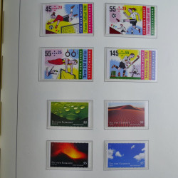 Collection timbres d'Allemagne Fédérale 2008-2015 neufs et oblitérés en album lux. Collection timbres d'Allemagne Fédérale 2008-2015 neufs et oblitérés en album lux.