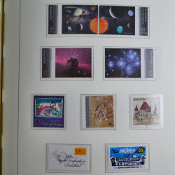 Collection timbres d'Allemagne Fédérale 2008-2015 neufs et oblitérés en album lux. Collection timbres d'Allemagne Fédérale 2008-2015 neufs et oblitérés en album lux.