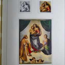 Collection timbres d'Allemagne Fédérale 2008-2015 neufs et oblitérés en album lux. Collection timbres d'Allemagne Fédérale 2008-2015 neufs et oblitérés en album lux.