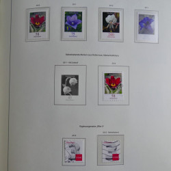 Collection timbres d'Allemagne Fédérale 2008-2015 neufs et oblitérés en album lux. Collection timbres d'Allemagne Fédérale 2008-2015 neufs et oblitérés en album lux.