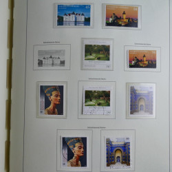 Collection timbres d'Allemagne Fédérale 2008-2015 neufs et oblitérés en album lux. Collection timbres d'Allemagne Fédérale 2008-2015 neufs et oblitérés en album lux.