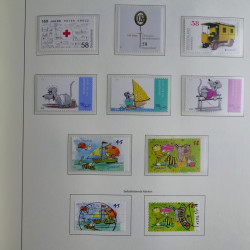 Collection timbres d'Allemagne Fédérale 2008-2015 neufs et oblitérés en album lux. Collection timbres d'Allemagne Fédérale 2008-2015 neufs et oblitérés en album lux.