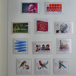 Collection timbres d'Allemagne Fédérale 2008-2015 neufs et oblitérés en album lux. Collection timbres d'Allemagne Fédérale 2008-2015 neufs et oblitérés en album lux.
