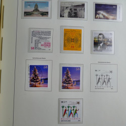 Collection timbres d'Allemagne Fédérale 2008-2015 neufs et oblitérés en album lux. Collection timbres d'Allemagne Fédérale 2008-2015 neufs et oblitérés en album lux.