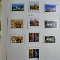 Collection timbres d'Allemagne Fédérale 2008-2015 neufs et oblitérés en album lux. Collection timbres d'Allemagne Fédérale 2008-2015 neufs et oblitérés en album lux.