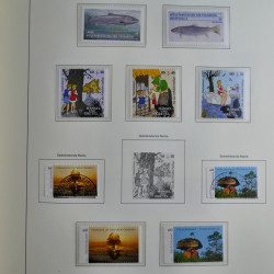 Collection timbres d'Allemagne Fédérale 2008-2015 neufs et oblitérés en album lux. Collection timbres d'Allemagne Fédérale 2008-2015 neufs et oblitérés en album lux.