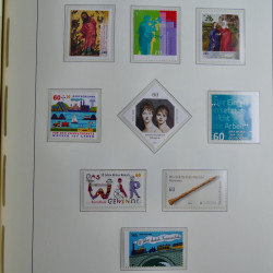 Collection timbres d'Allemagne Fédérale 2008-2015 neufs et oblitérés en album lux. Collection timbres d'Allemagne Fédérale 2008-2015 neufs et oblitérés en album lux.