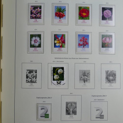 Collection timbres d'Allemagne Fédérale 2008-2015 neufs et oblitérés en album lux. Collection timbres d'Allemagne Fédérale 2008-2015 neufs et oblitérés en album lux.
