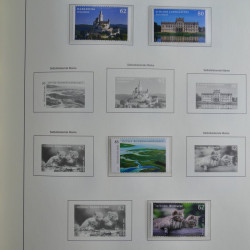 Collection timbres d'Allemagne Fédérale 2008-2015 neufs et oblitérés en album lux. Collection timbres d'Allemagne Fédérale 2008-2015 neufs et oblitérés en album lux.