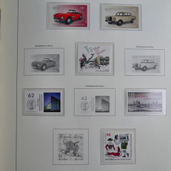 Collection timbres d'Allemagne Fédérale 2008-2015 neufs et oblitérés en album lux. Collection timbres d'Allemagne Fédérale 2008-2015 neufs et oblitérés en album lux.