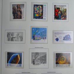 Collection timbres d'Allemagne Fédérale 2008-2015 neufs et oblitérés en album lux. Collection timbres d'Allemagne Fédérale 2008-2015 neufs et oblitérés en album lux.