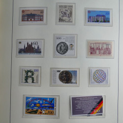 Collection timbres d'Allemagne Fédérale 1990-2007 neufs et oblitérés en album lux. Collection timbres d'Allemagne Fédérale 1990-2007 neufs et oblitérés en album lux.