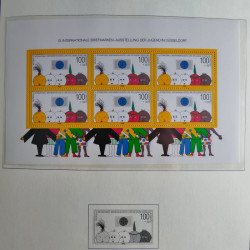 Collection timbres d'Allemagne Fédérale 1990-2007 neufs et oblitérés en album lux. Collection timbres d'Allemagne Fédérale 1990-2007 neufs et oblitérés en album lux.