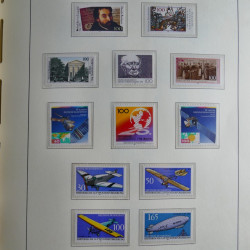Collection timbres d'Allemagne Fédérale 1990-2007 neufs et oblitérés en album lux. Collection timbres d'Allemagne Fédérale 1990-2007 neufs et oblitérés en album lux.